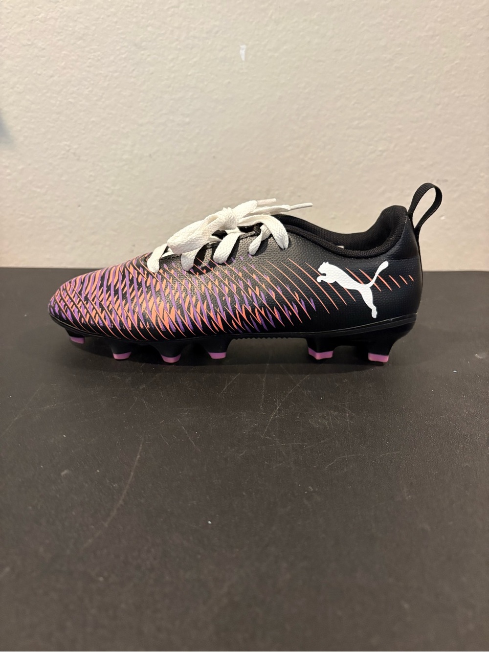 PUMA Future Play 8 FG AG Soccer Cleats Kids Youth Size 4Y Fast Shipping Pink - Picture 4 of 11